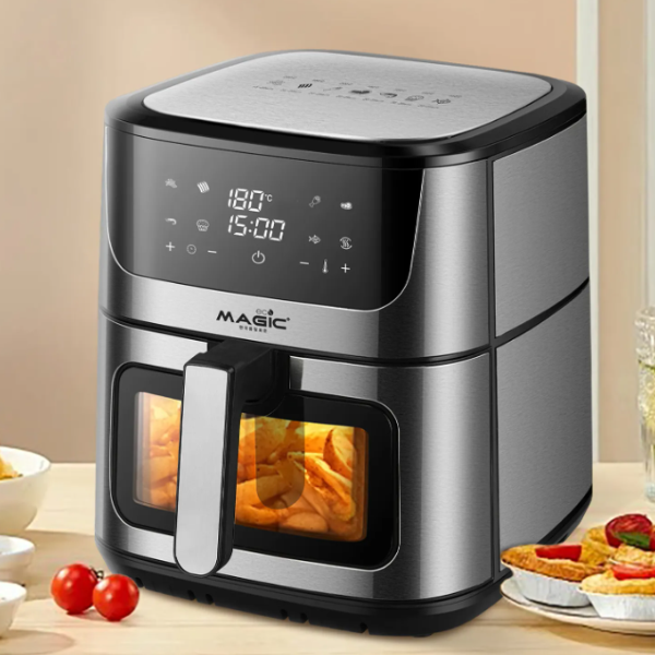 Nồi chiên không dầu Eco Magic AC-129 dung tích 8L – công suất 1800W – công nghệ Rapid Air – tiện lợi cho gia đình