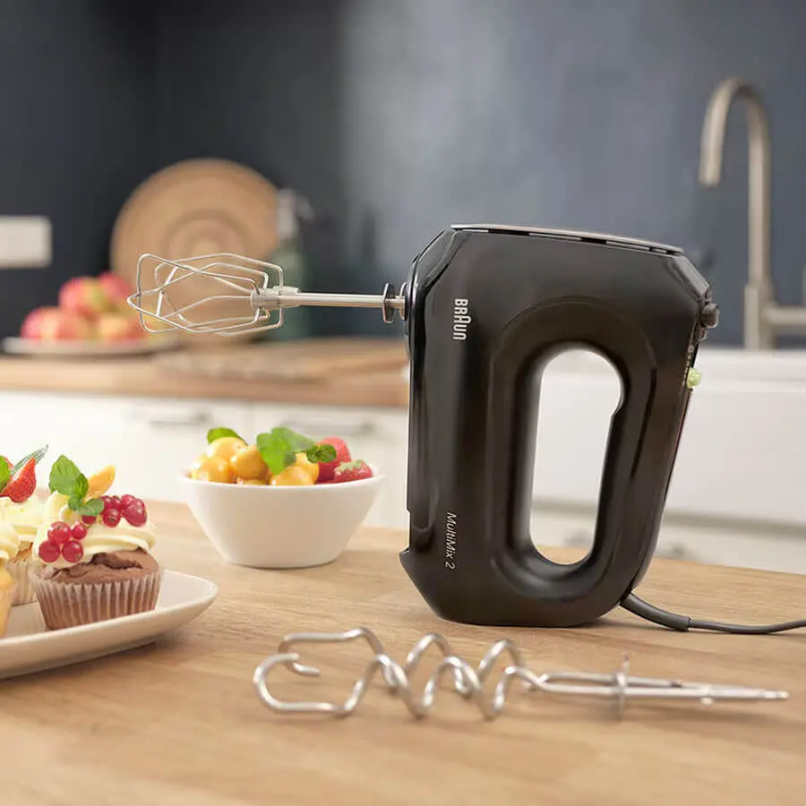 Máy Đánh Trứng Braun HM2110BK Đa Tốc Độ – Công Suất Mạnh, Đánh Nhuyễn Nhanh Chóng